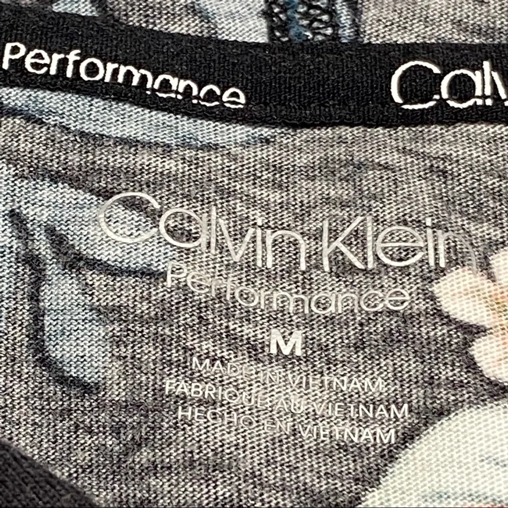 CALVIN KLEIN Performance Black Floral Hoodie - Picture 6 of 9